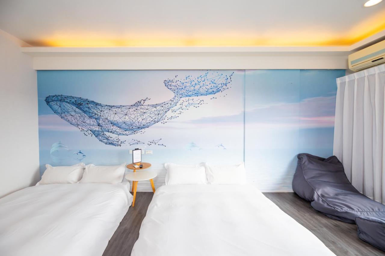 Hotel 墾丁戀戀星辰湖畔莊園 星辰館 à Longshui Extérieur photo