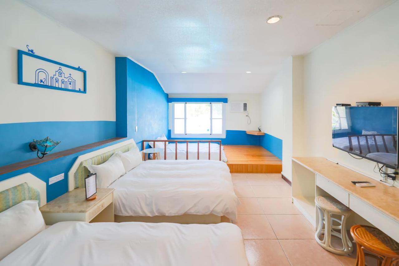 Hotel 墾丁戀戀星辰湖畔莊園 星辰館 à Longshui Extérieur photo